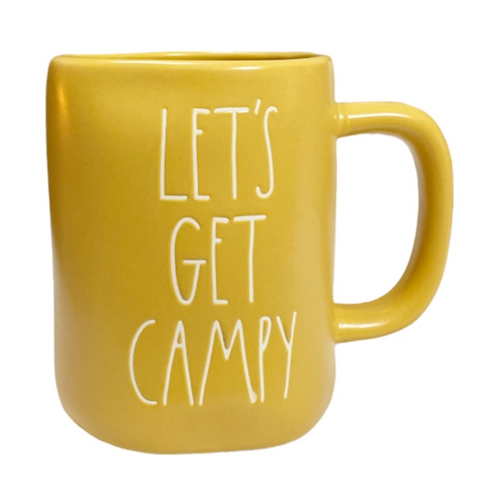 NEW Rae Dunn LET’S GET CAMPY Mug ⛺️